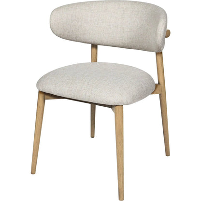 Milo Dining Chair (Set of 2) by LH Imports in natural. Made from unique in a modern style.