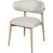 Milo Dining Chair (Set of 2) by LH Imports in natural. Made from unique in a modern style.