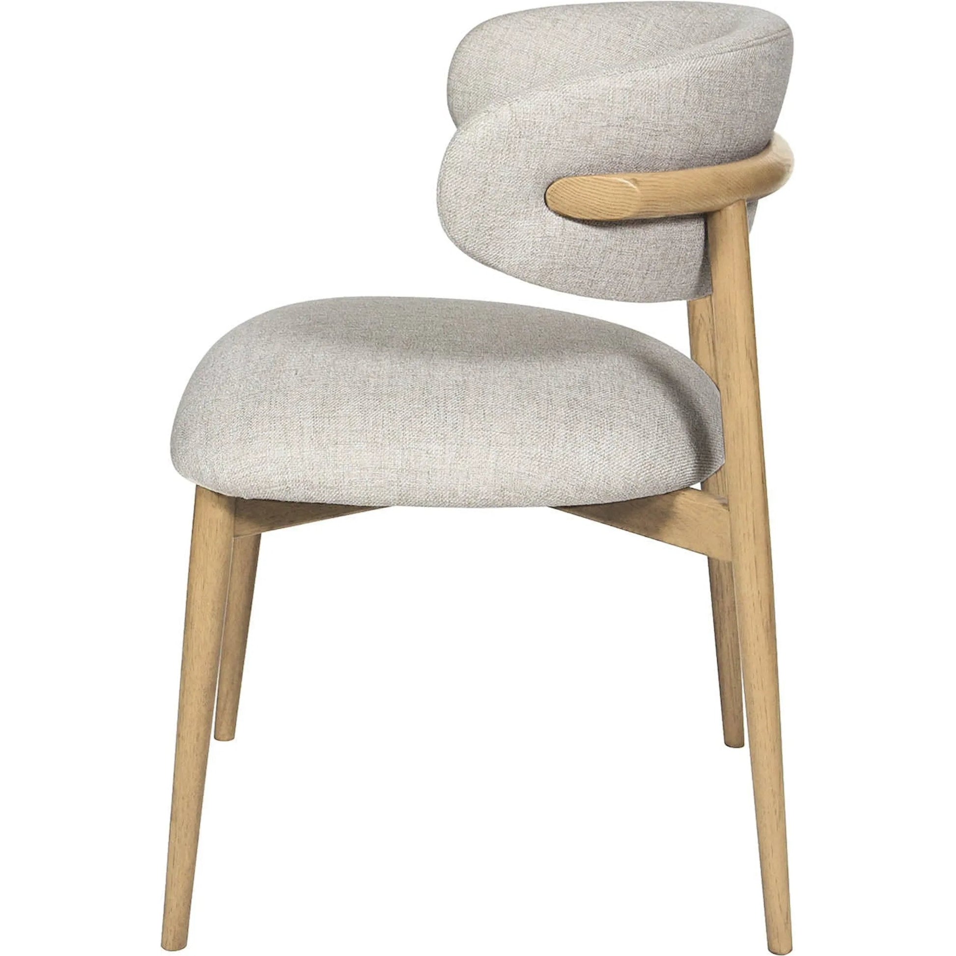 Milo Dining Chair (Set of 2) by LH Imports in natural. Made from unique in a modern style.