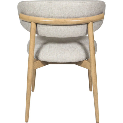 Milo Dining Chair (Set of 2) by LH Imports in natural. Made from unique in a modern style.