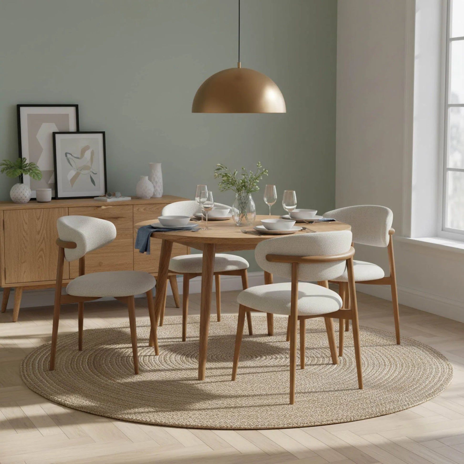 Milo Dining Chair (Set of 2) by LH Imports in natural. Made from unique in a modern style.