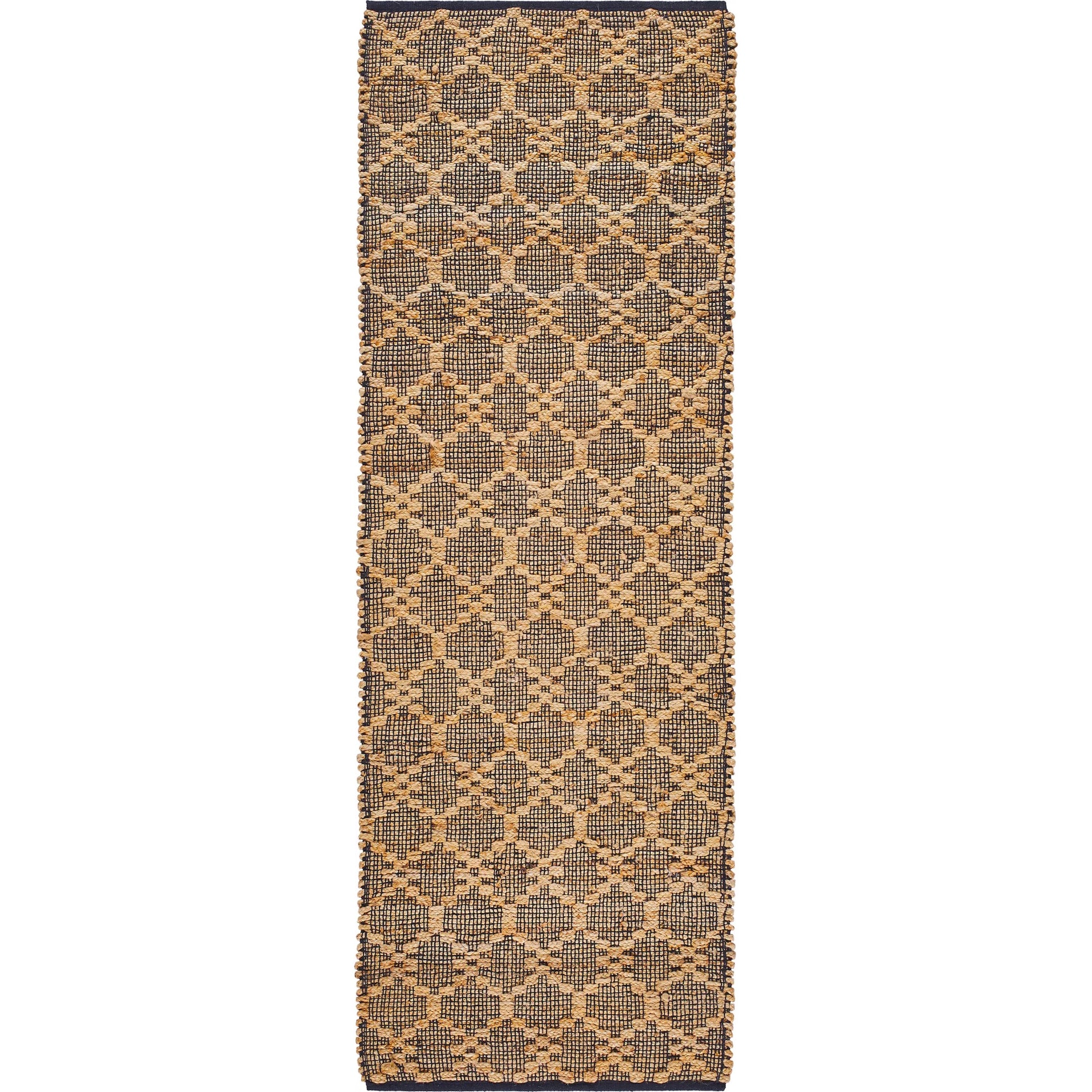 Selanik SNK-2301 Rug by Livabliss in beige, black. Made from main: 60% cotton, main: 40% jute in a unique style.