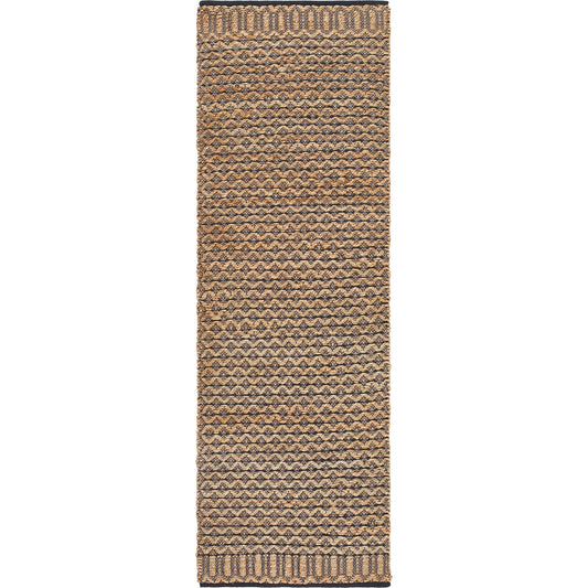 Selanik Rug - 32490 by Livabliss in beige, taupe, black. Made from main: 60% cotton, main: 40% jute in a unique style.