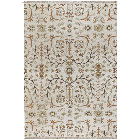 Sonoma Rug - 1590 by Surya in oatmeal, olive, black, brown, tan. Made from 100% new zealand wool in a unique style.