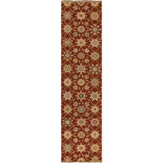 Sonoma Rug - 11524 by Surya in rust. Made from 100% new zealand wool in a unique style.