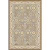 White, Dusty Sage, Oatmeal, Medium Brown, Wheat, Medium Gray / 2' x 3'