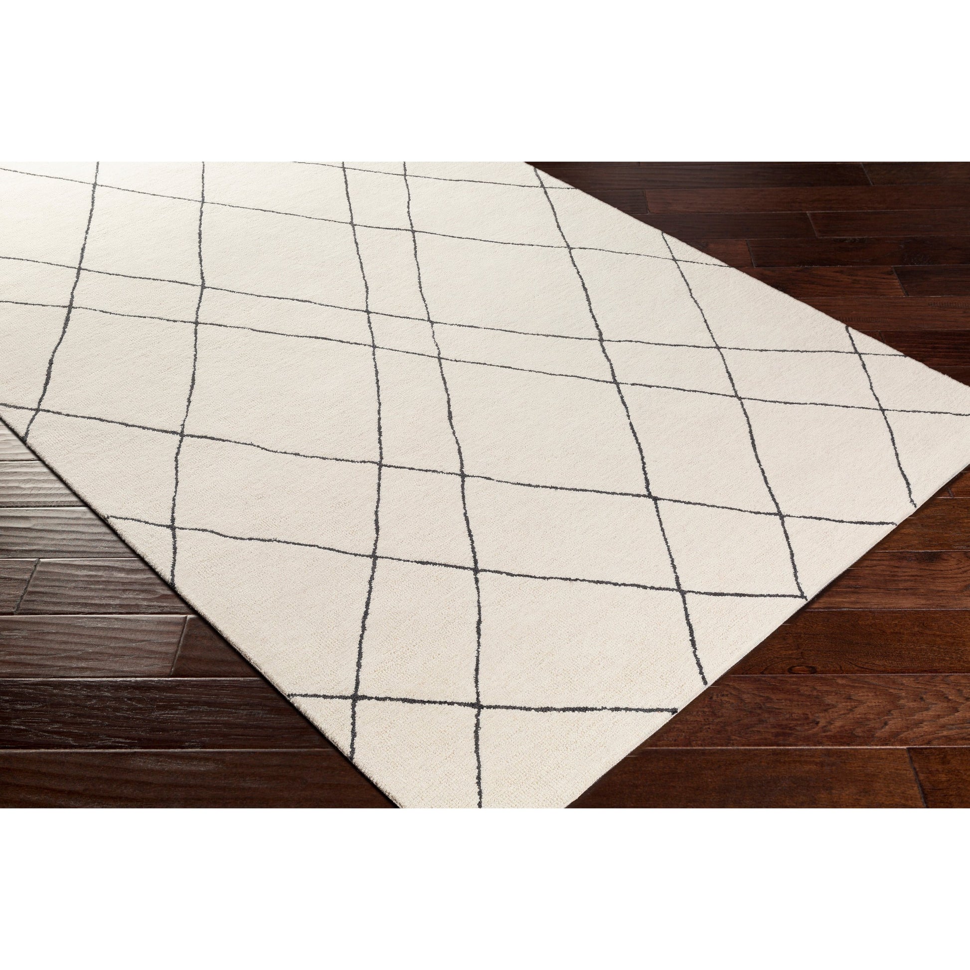 Sinop SNP-2304 Rug by Livabliss in black, cream. Made from 100% wool in a unique style.