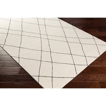 Sinop SNP-2304 Rug by Livabliss in black, cream. Made from 100% wool in a unique style.