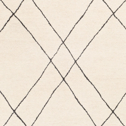 Sinop SNP-2304 Rug by Livabliss in black, cream. Made from 100% wool in a unique style.