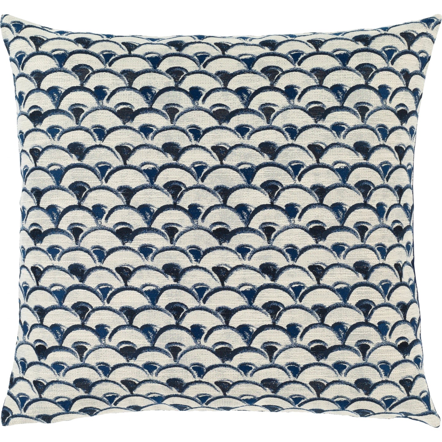001 S-348528,S-348529 | Primary Silo | Sanya Bay Pillow - 32492 by Surya in navy, ivory, ink blue. Made from 100% polyester, 100% cotton in a modern style.