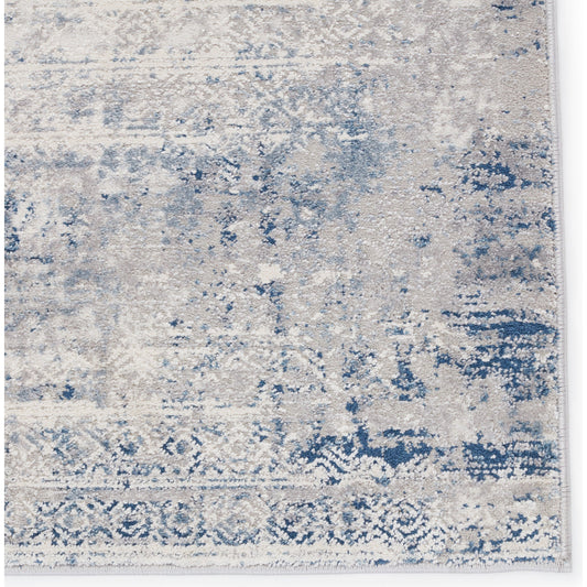 Solace SOC03 Rug by Jaipur Living in gray, blue. Made from unique in a unique style.