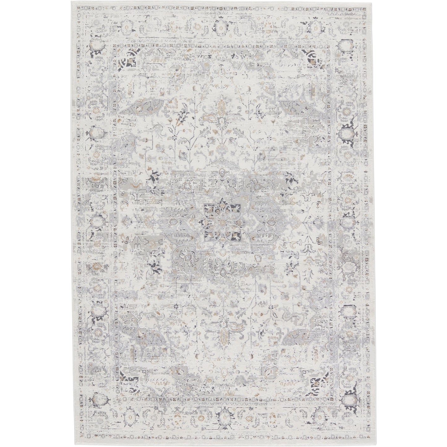 001 SI-1781722,SI-1781723,SI-1781724,SI-2386454 | Primary Silo | Solace SOC06 Rug by Jaipur Living in cream, gray. Made from unique in a unique style.