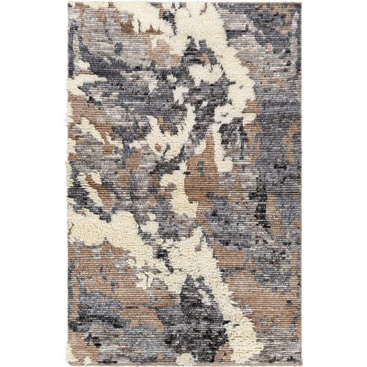 Socrates Rug - 26861 by Surya in cream, charcoal, medium gray. Made from unique in a unique style.