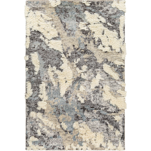 Socrates Rug - 26861 by Surya in cream, charcoal, medium gray. Made from unique in a unique style.