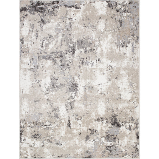 Soldado Rug - 33122 by Livabliss in medium gray, white, light brown. Made from main: 85% polypropylene, main: 15% polyester in a unique style.