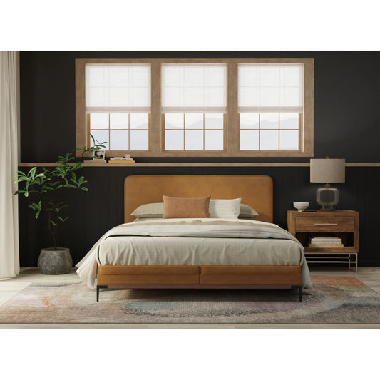 Eden EDN39QTF Rug by Feizy in brown, tan, blue. Made from polypropylene in a unique style.