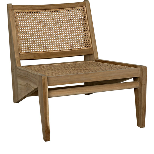 Udine Chair by Noir. Made from teak, caning in a eclectic & global style.