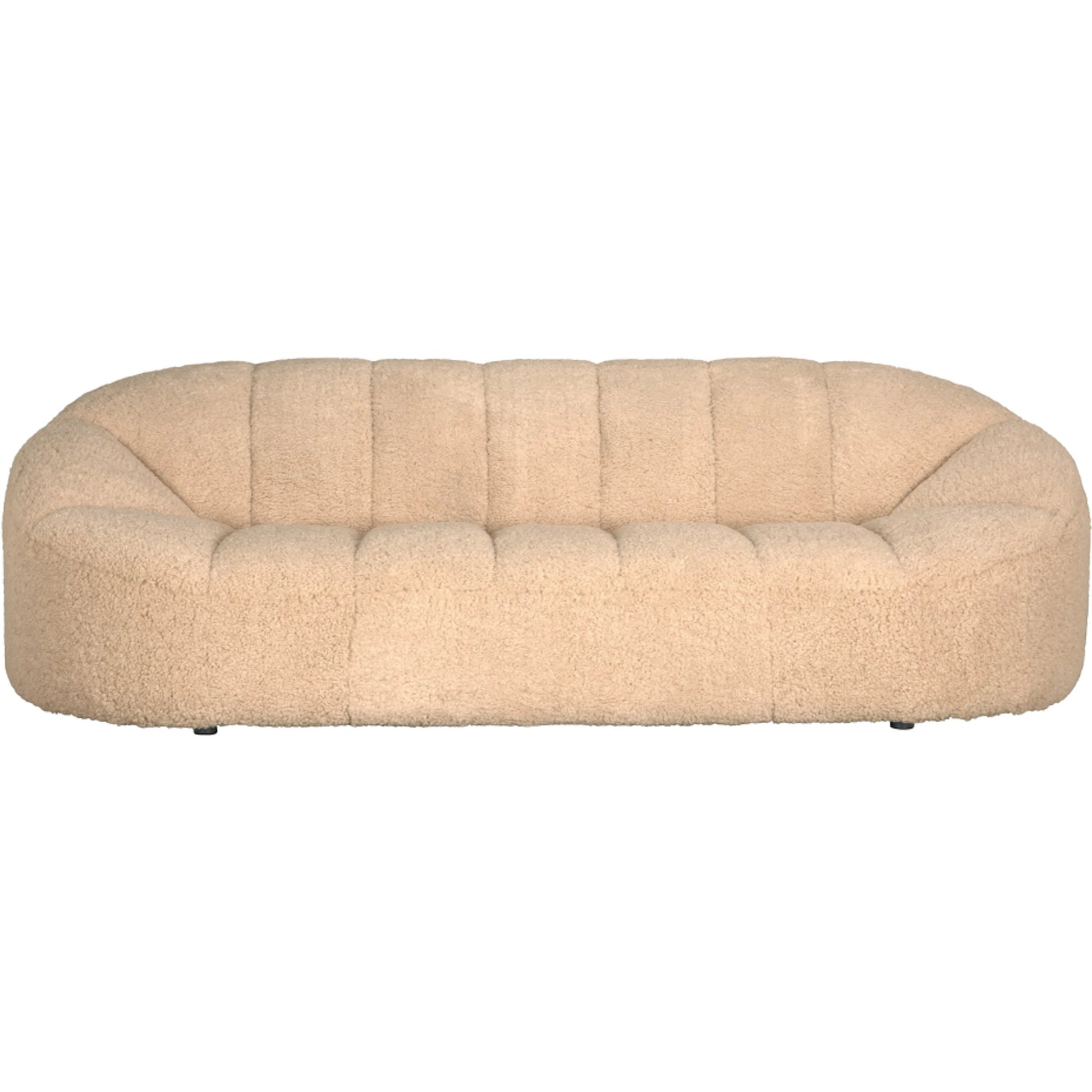 Amadeus Sofa by Noir in roman red leather. Made from leather, wood in a traditional style.