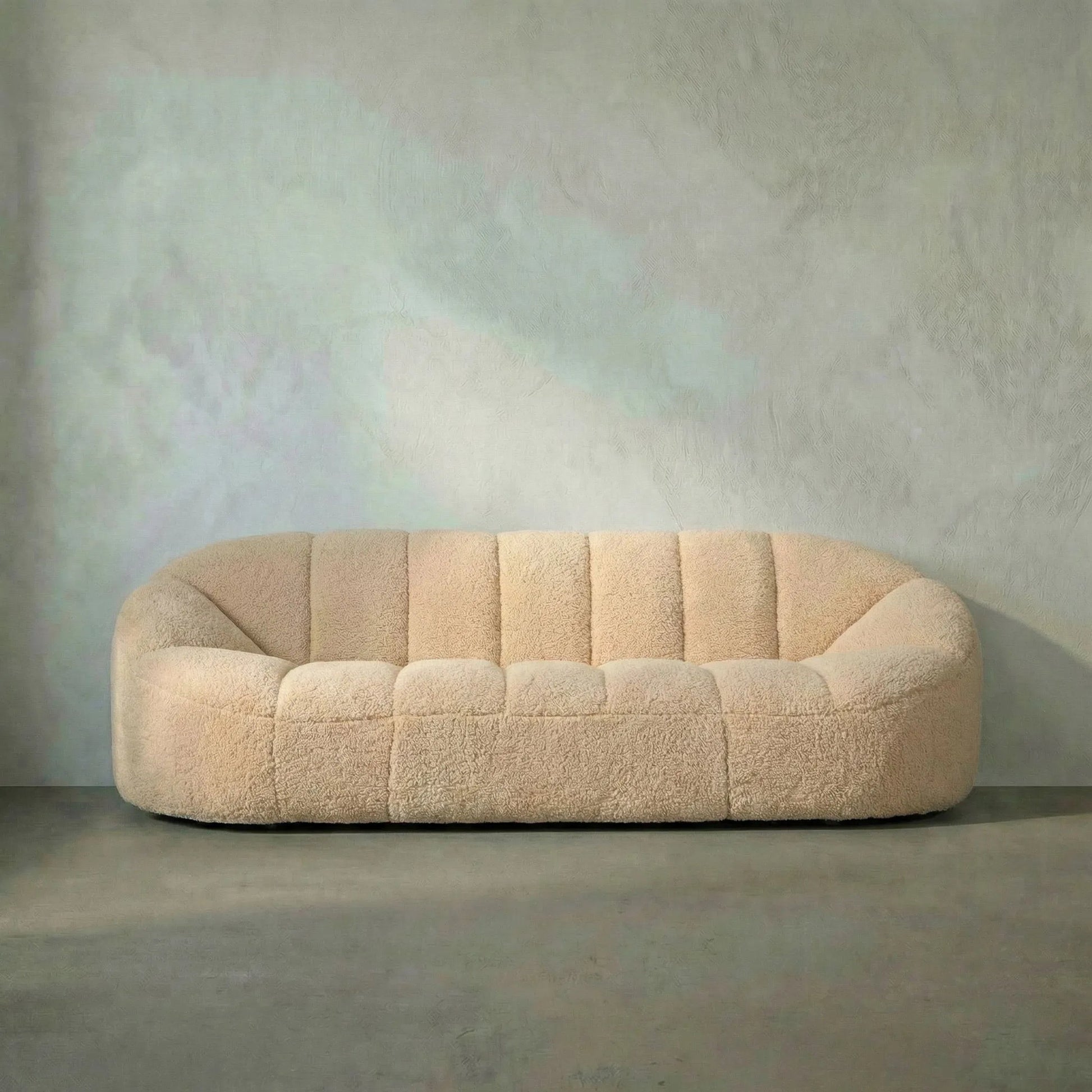 Amadeus Sofa by Noir in roman red leather. Made from unique in a traditional style.