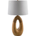 Sokade Accent Table Lamp by Livabliss. Made from resin, linen, plastic in a transitional style.