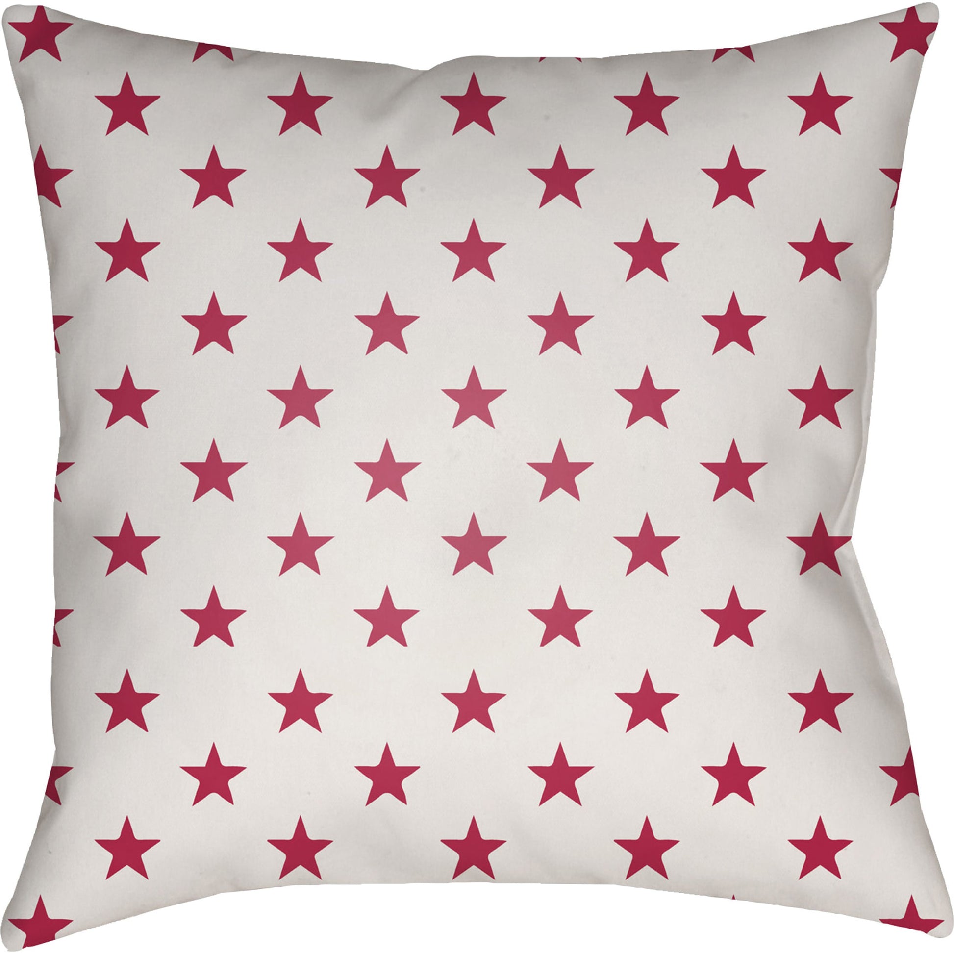Americana II Indoor/Outdoor Pillow by Livabliss. Made from front: 100% polyester, back: 100% polyester in a traditional style.