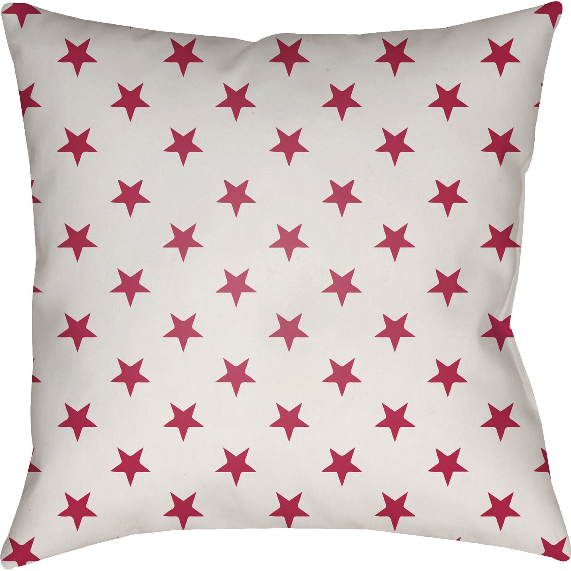 Americana II Indoor/Outdoor Pillow by Livabliss. Made from front: 100% polyester, back: 100% polyester in a traditional style.