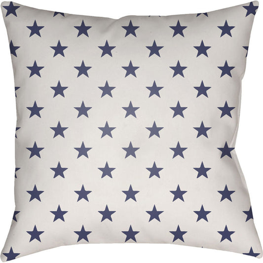 Americana II Pillow - 20402 by Livabliss. Made from front: 100% polyester, back: 100% polyester in a traditional style.