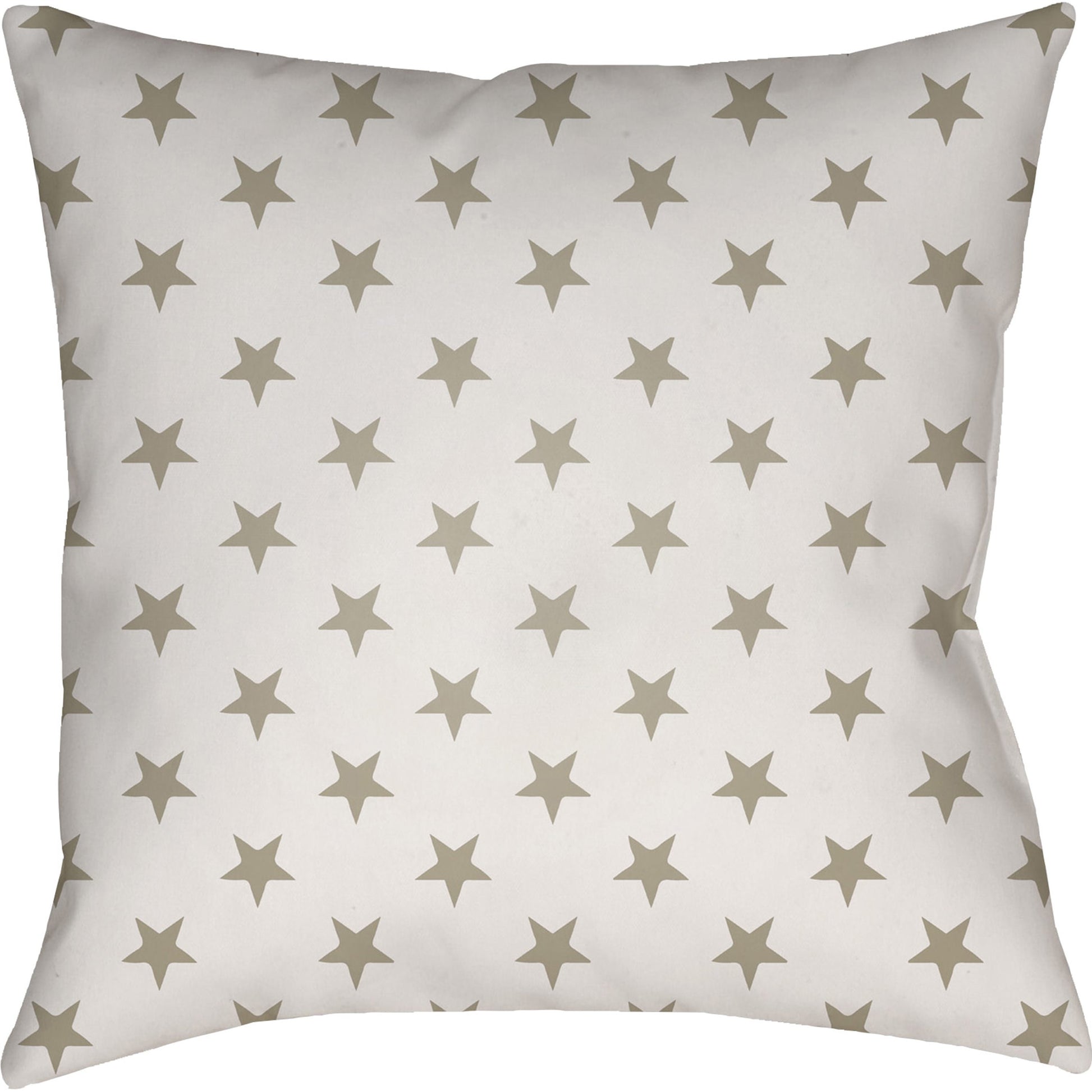 Americana II Indoor/Outdoor Pillow by Livabliss. Made from front: 100% polyester, back: 100% polyester in a traditional style.