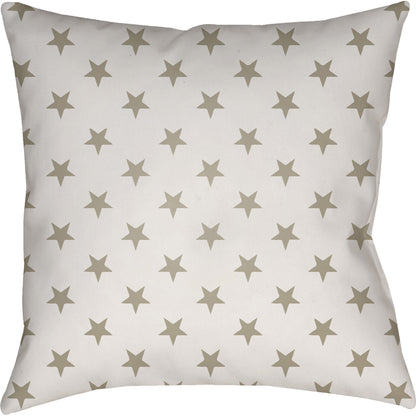 Americana II Indoor/Outdoor Pillow by Livabliss. Made from front: 100% polyester, back: 100% polyester in a traditional style.