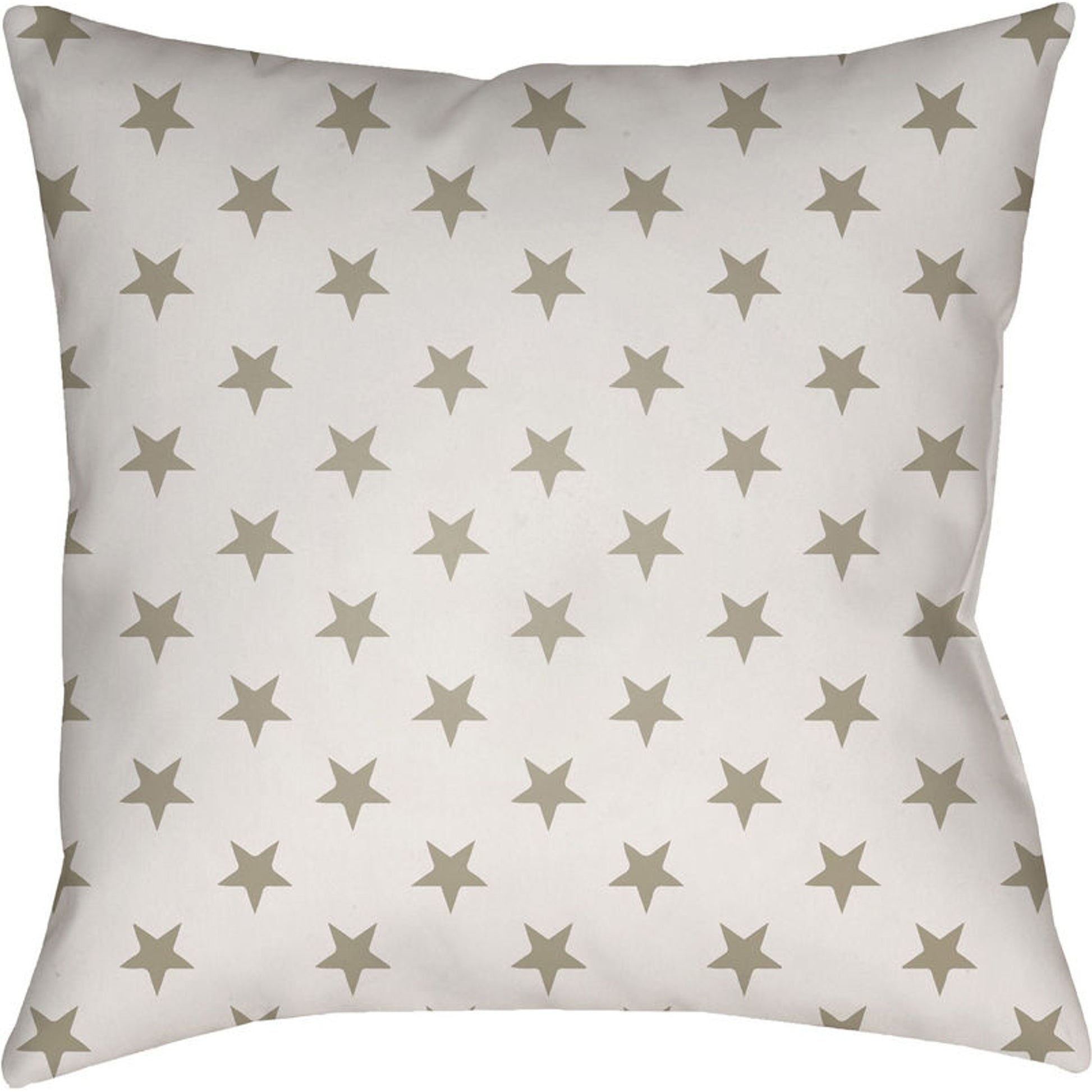 Americana II Indoor/Outdoor Pillow by Livabliss. Made from front: 100% polyester, back: 100% polyester in a traditional style.