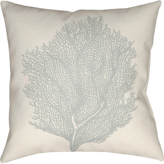 Coastal II Pillow - 5964 by Livabliss. Made from front: 100% polyester, back: 100% polyester in a coastal style.