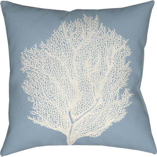 Coastal II Pillow - 5964 by Livabliss. Made from front: 100% polyester, back: 100% polyester in a coastal style.