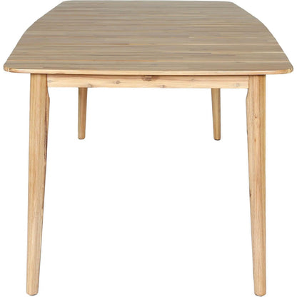 Sonoma Outdoor - Dining Table by LH Imports in brown and natural. Made from treated acacia wood in a transitional style.