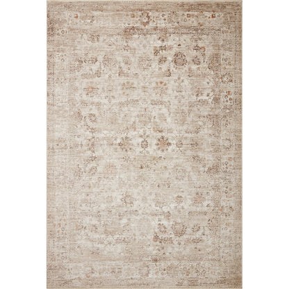 Sonnet SNN-01 Rug by Loloi in sand, taupe. Made from polypropylene / polyester in a unique style.