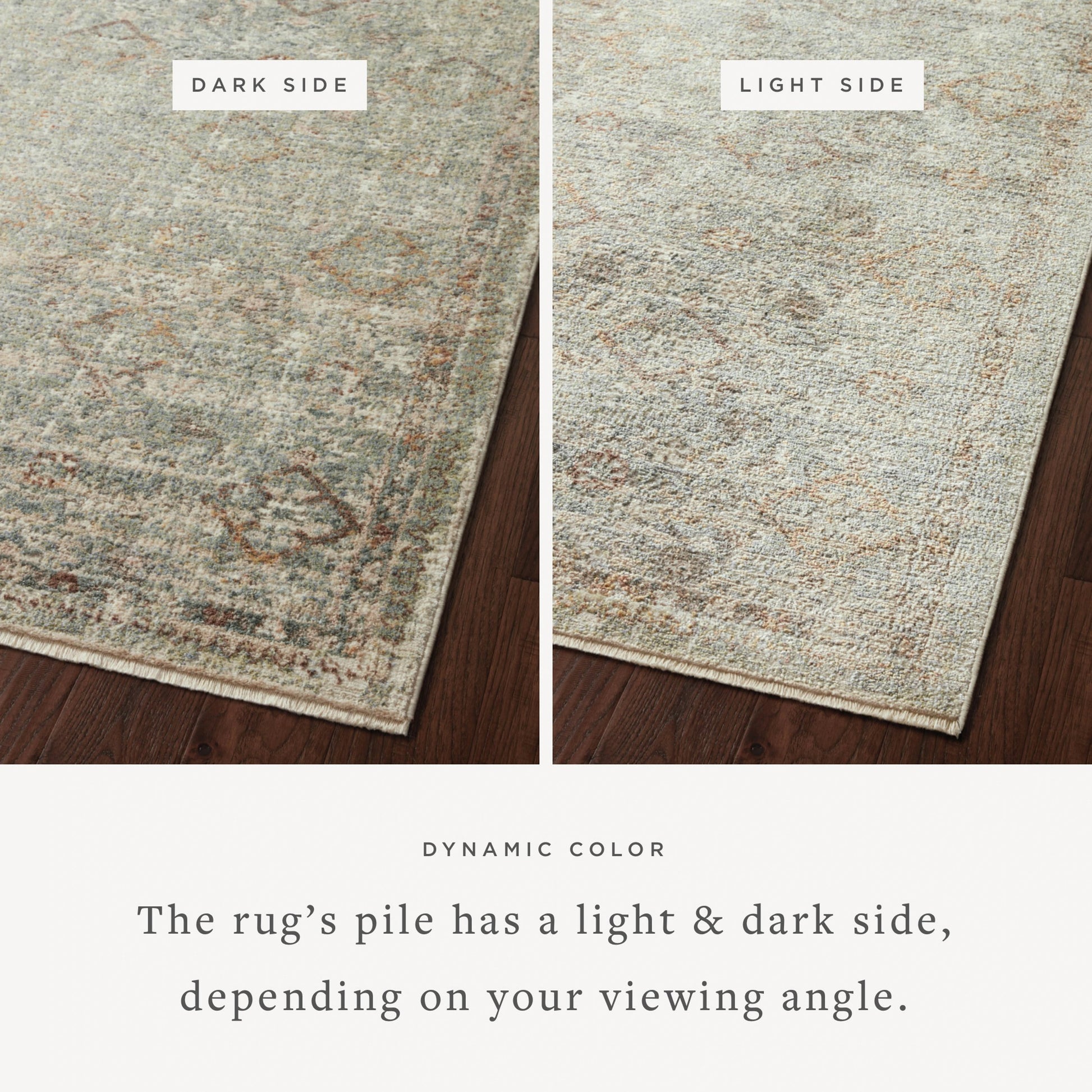Sonnet SNN-02 Rug by Loloi in lagoon, gold. Made from polypropylene / polyester in a unique style.
