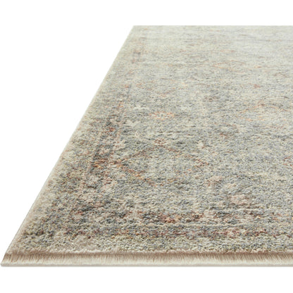 Sonnet SNN-02 Rug by Loloi in lagoon, gold. Made from polypropylene / polyester in a unique style.