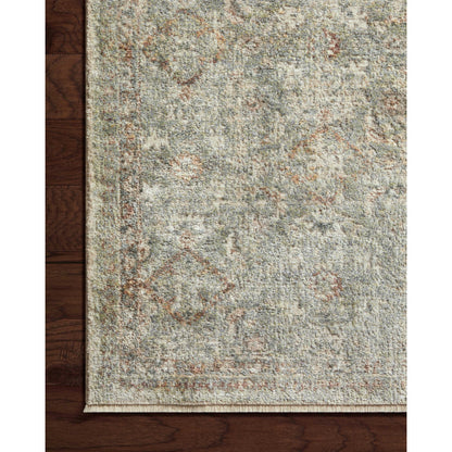 Sonnet SNN-02 Rug by Loloi in lagoon, gold. Made from polypropylene / polyester in a unique style.