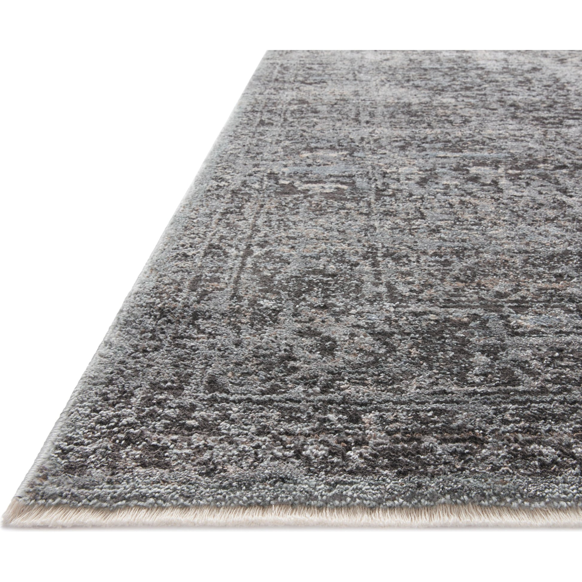 Sonnet SNN-07 Rug by Loloi in charcoal, mist. Made from polypropylene / polyester in a unique style.