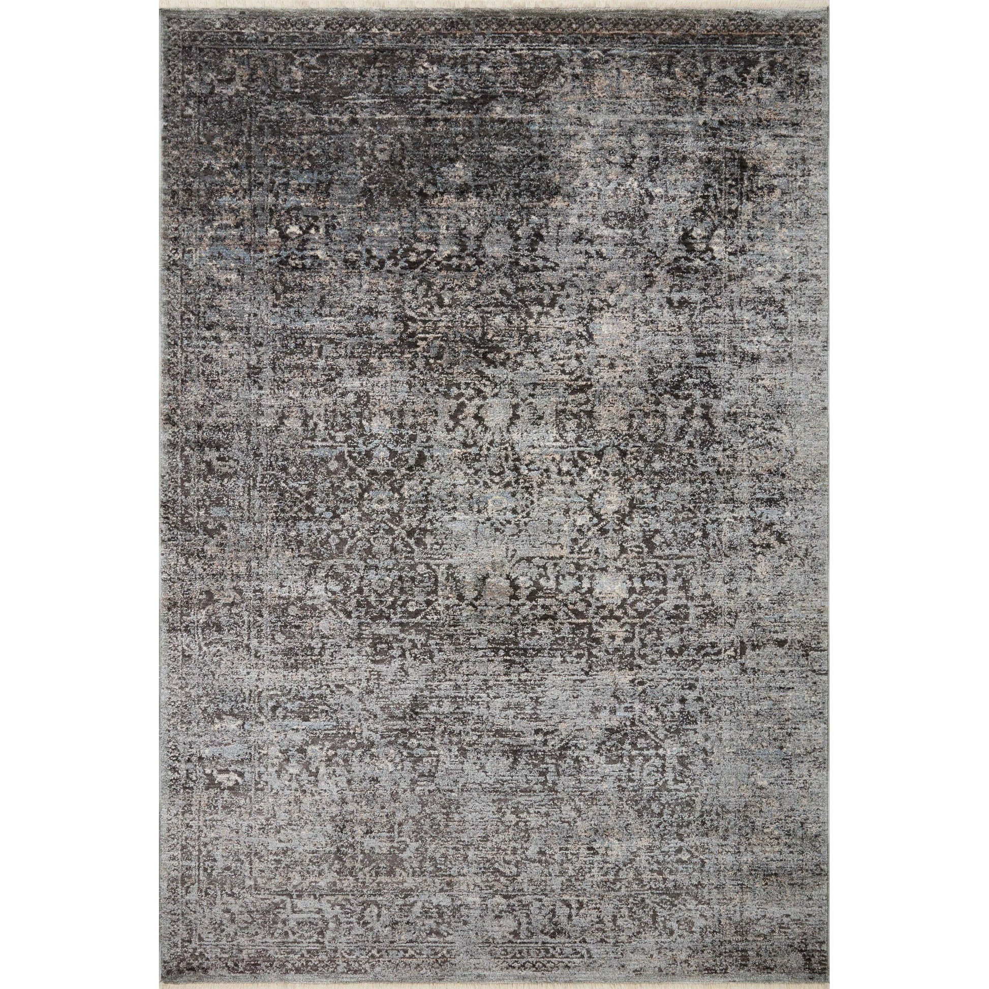 Sonnet SNN-07 Rug by Loloi in charcoal, mist. Made from polypropylene / polyester in a unique style.