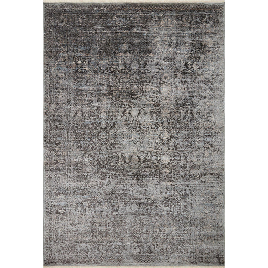 Sonnet SNN-07 Rug by Loloi in charcoal, mist. Made from polypropylene / polyester in a unique style.