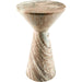 Sonu Indoor/Outdoor End Table by Surya. Made from marble in a modern style.
