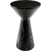 Sonu Indoor/Outdoor End Table by Surya. Made from marble in a modern style.