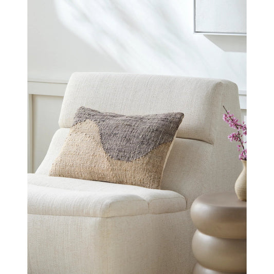 Sookie Lumbar Pillow - 487427 by Surya. Made from jute, cotton, wool in a modern style.