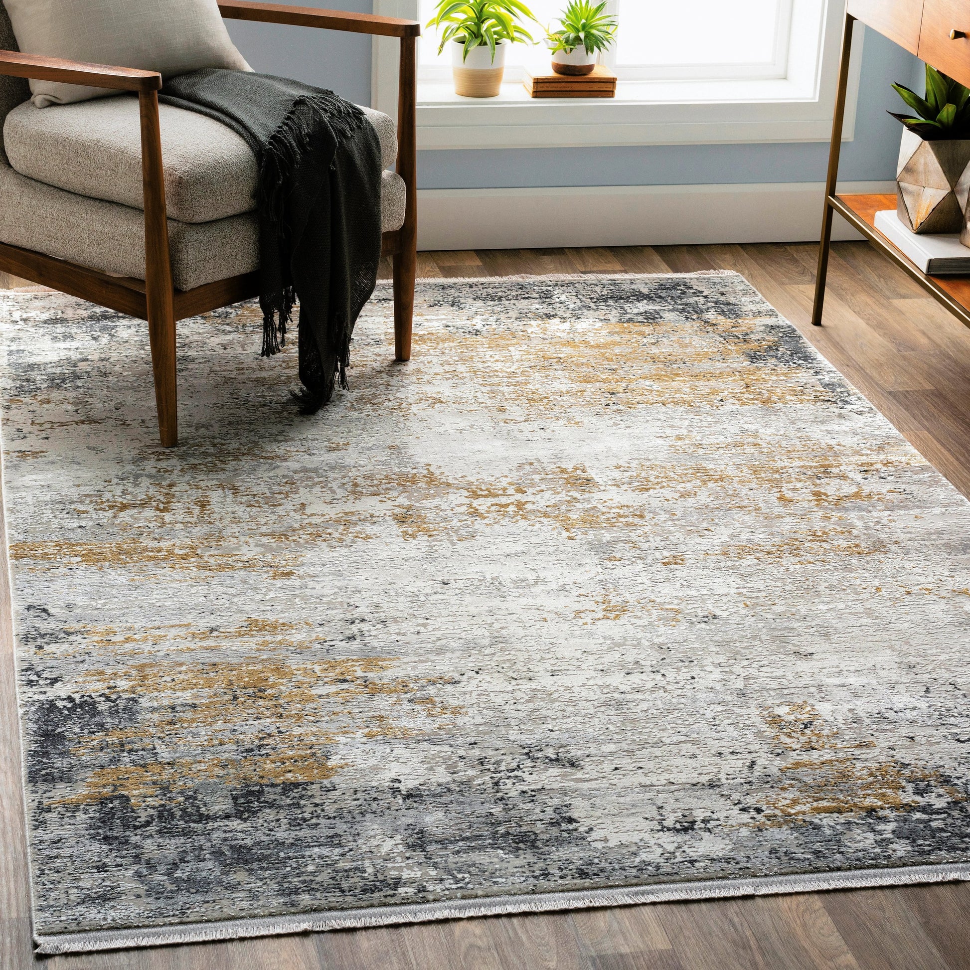 Solar Rug - 22986 by Surya. Made from 70% viscose, 30% acrylic in a unique style.