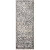 Gray, Light Gray, Charcoal, Black, Mustard / 3' x 8'