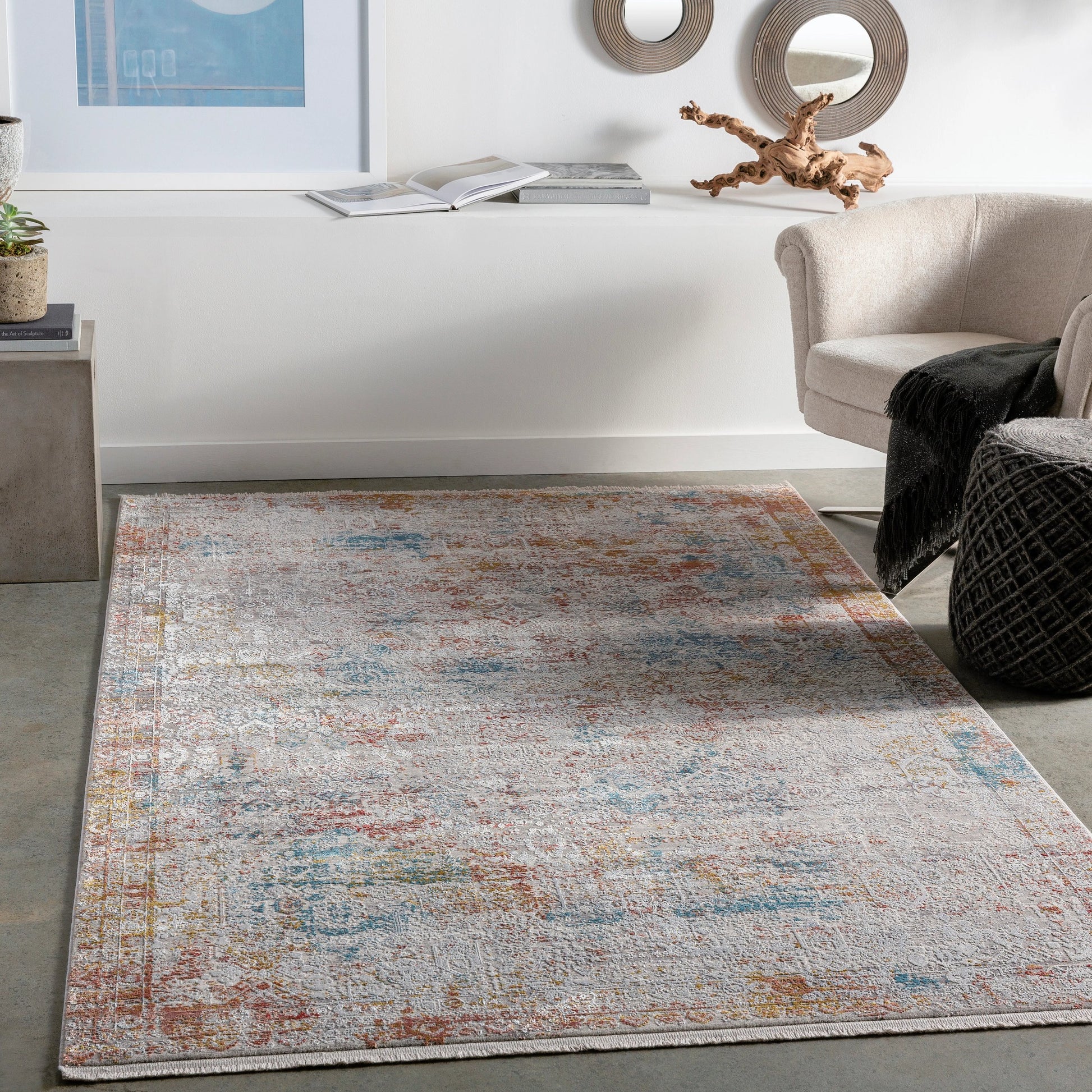 Solar Rug - 25679 by Surya. Made from 70% viscose, 30% acrylic in a unique style.