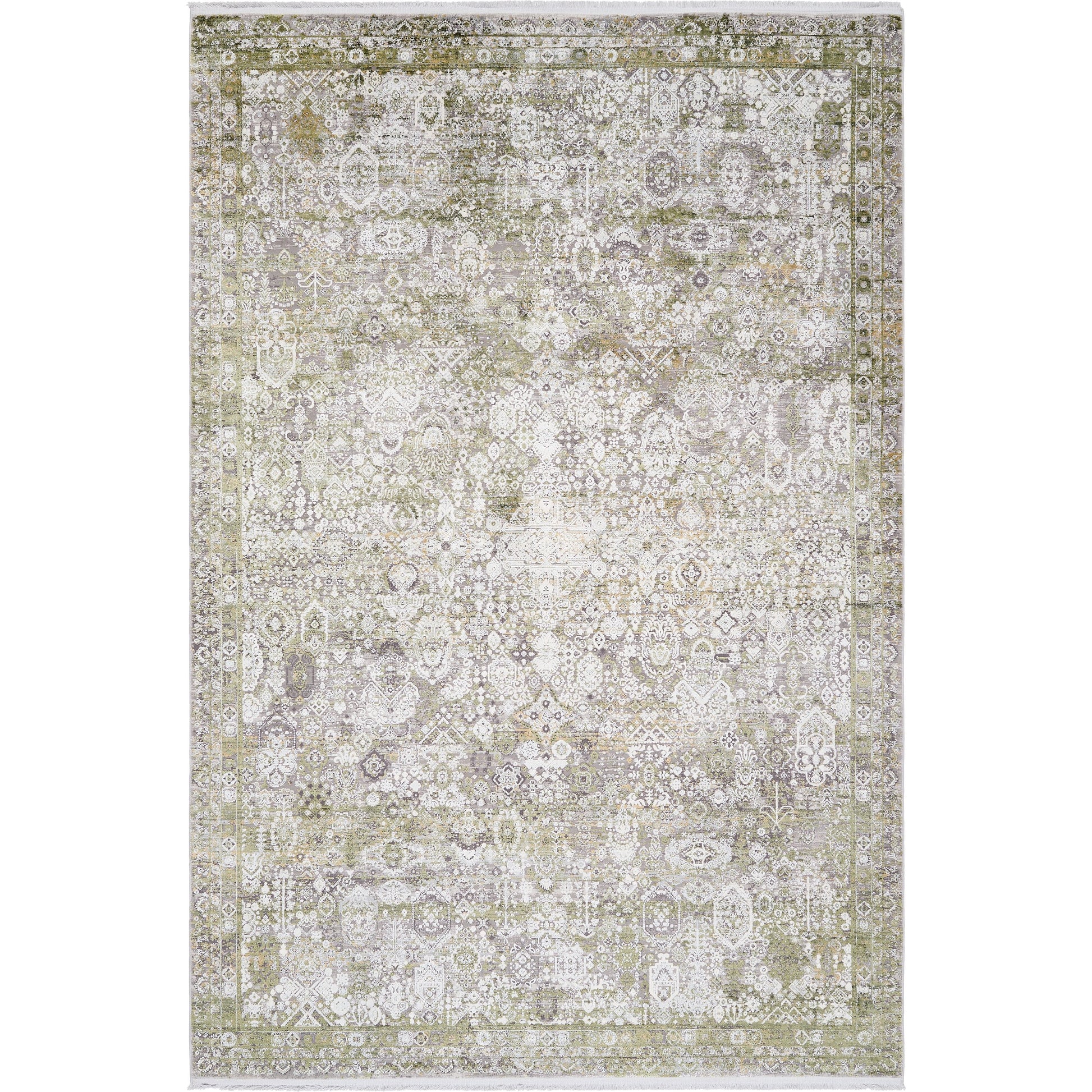 Solar Rug - 31404 by Surya in olive, off-white, taupe, light gray. Made from main: 85% viscose, main: 15% acrylic in a unique style.