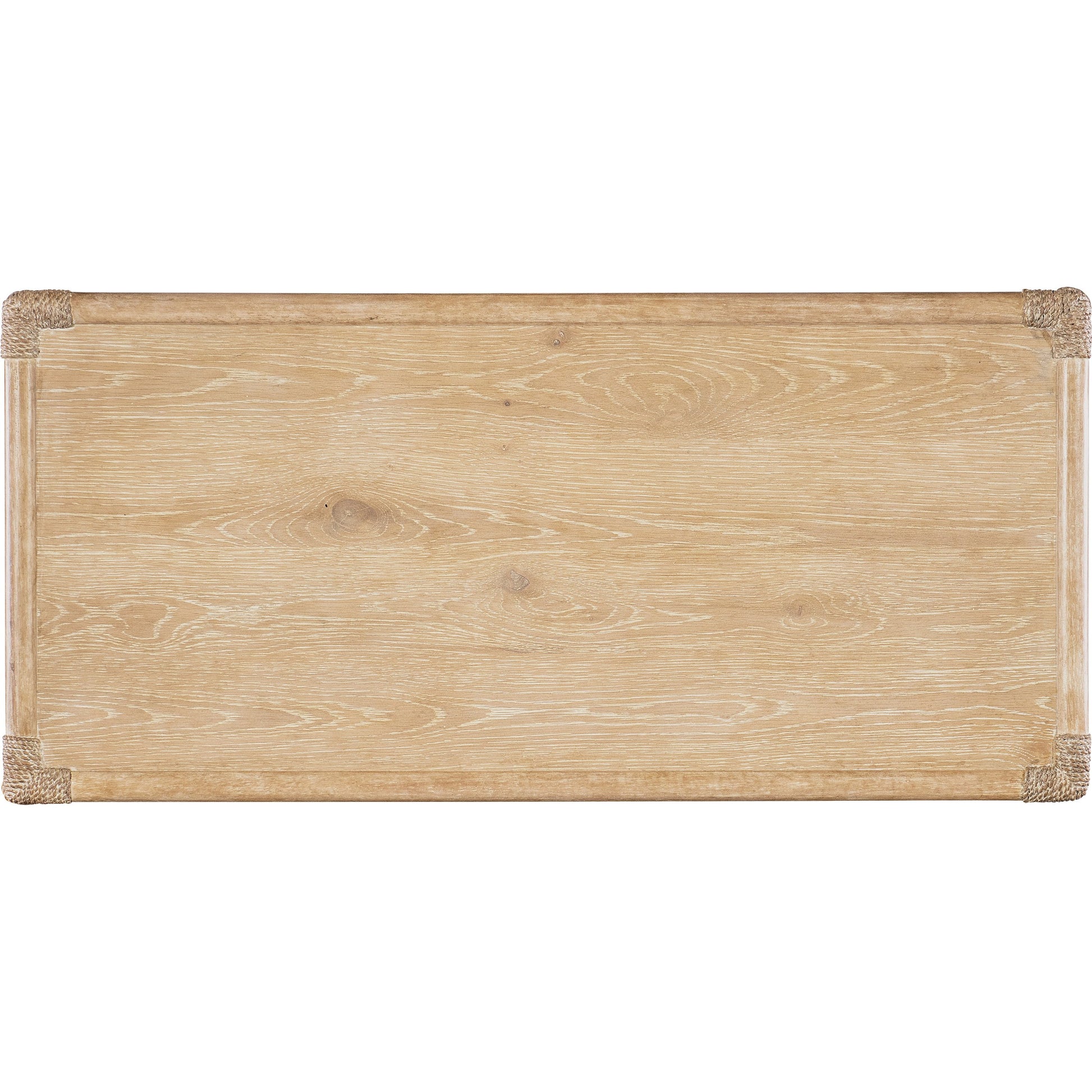 Retreat Pole Rattan Chest by Hooker Furniture. Made from bamboo, maple veneers with rope in a cottage & farmhouse style.