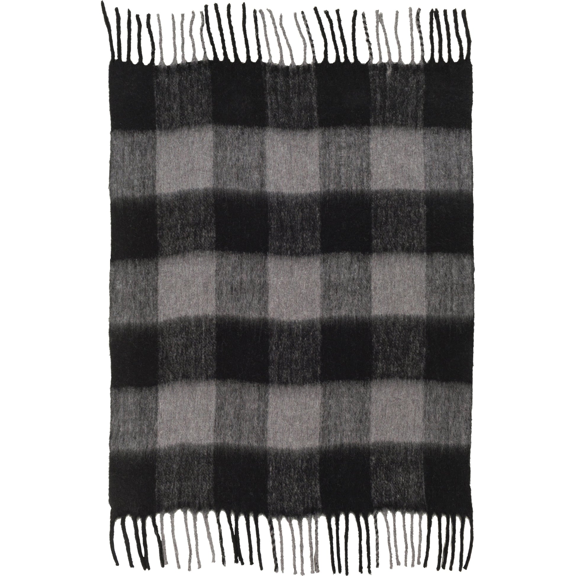 Stowe - 34970 by Livabliss in dark red, medium gray, white. Made from 80% acrylic, 10% nylon, 10% polyester in a transitional style.