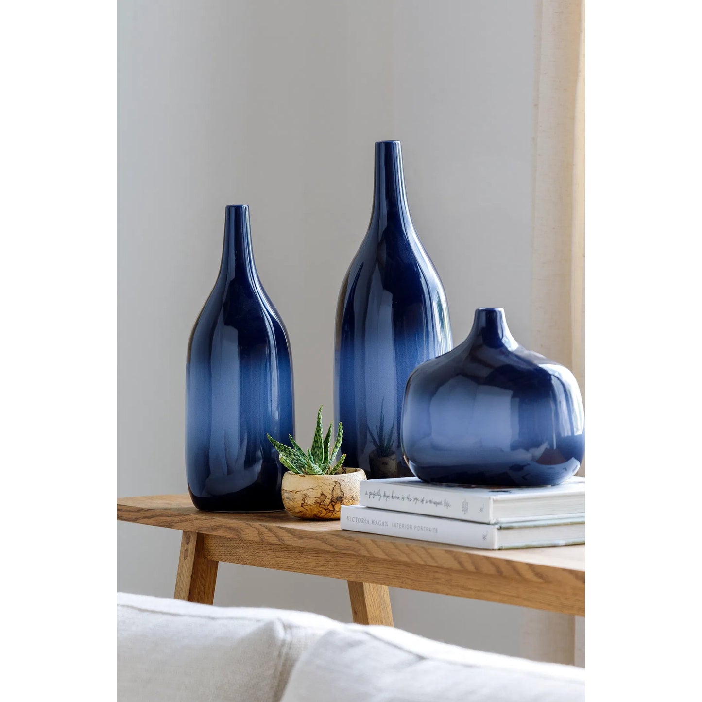 005 SI-1890873 | Lifestyle | Sparta - 24679 (Set of 3) by Livabliss in glazed. Made from ceramic in a traditional style.
